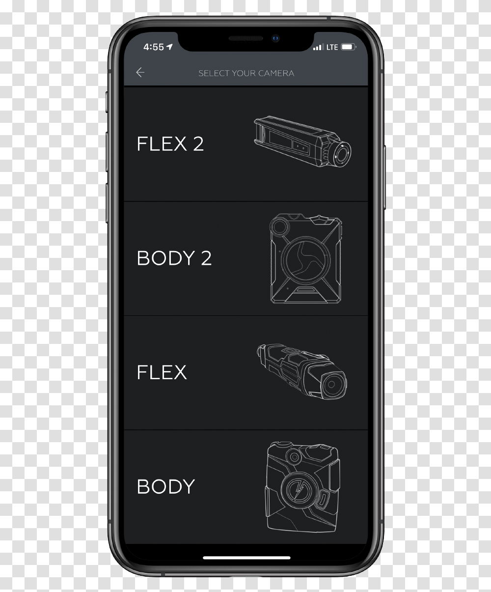 Connect Your Body Worn Cameras To Smartphones Iphone, Mobile Phone, Electronics, Cell Phone Transparent Png