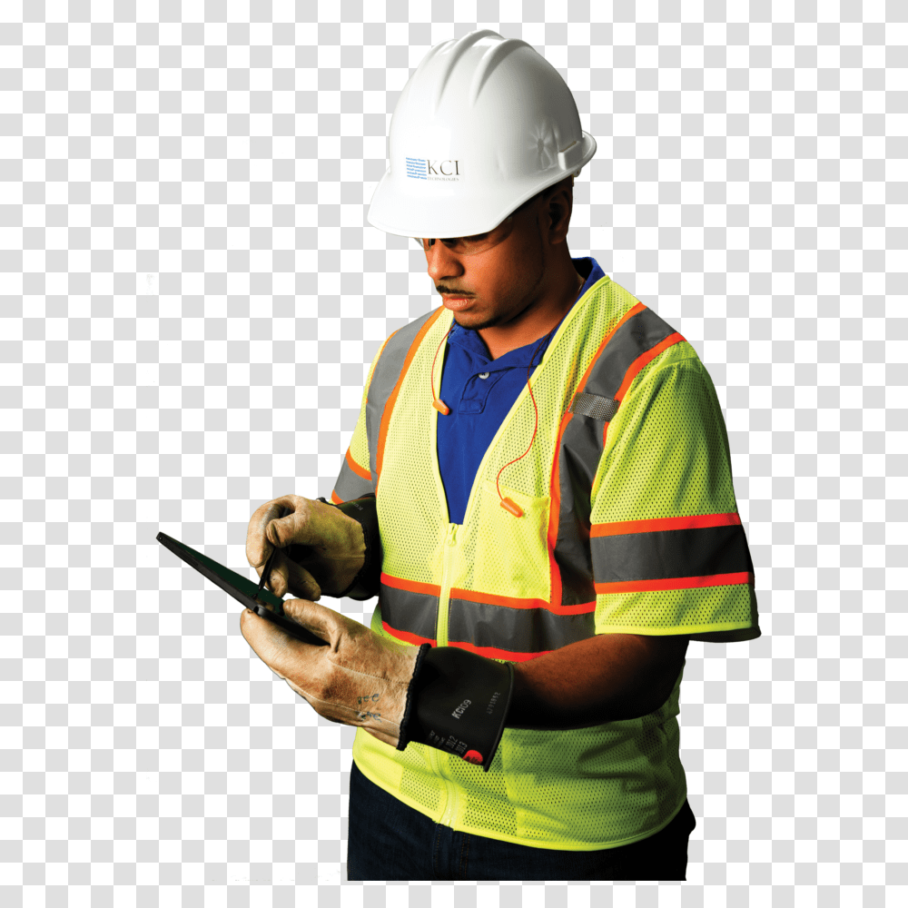 Connected On Site Brian Construction Worker, Apparel, Person, Human Transparent Png