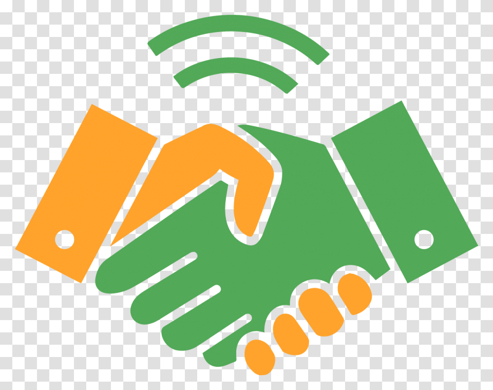 Connected People Respect Clipart Black And White, Hand, Handshake Transparent Png