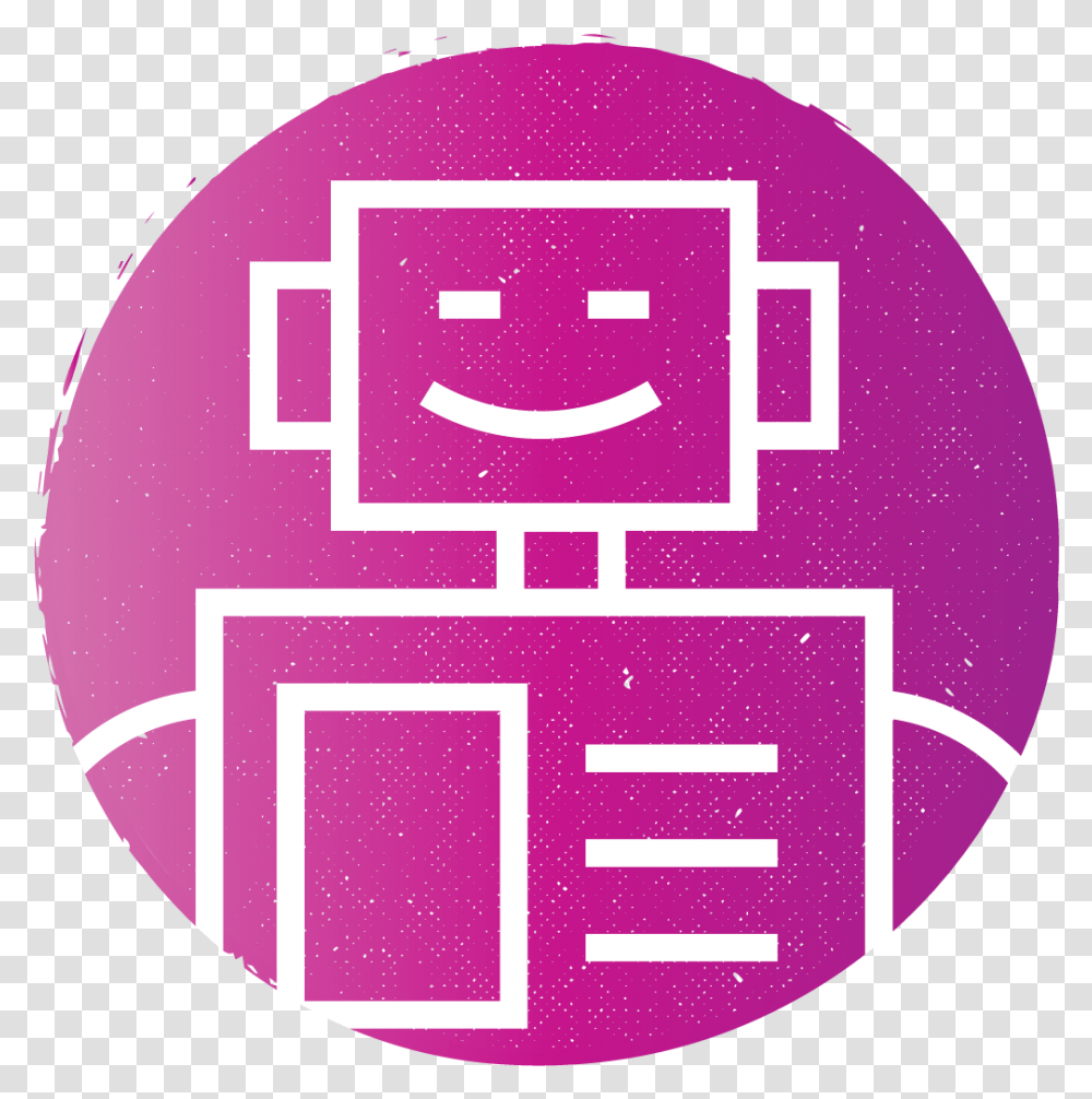 Connected Sanktuarium, Purple, Logo, Symbol, Trademark Transparent Png