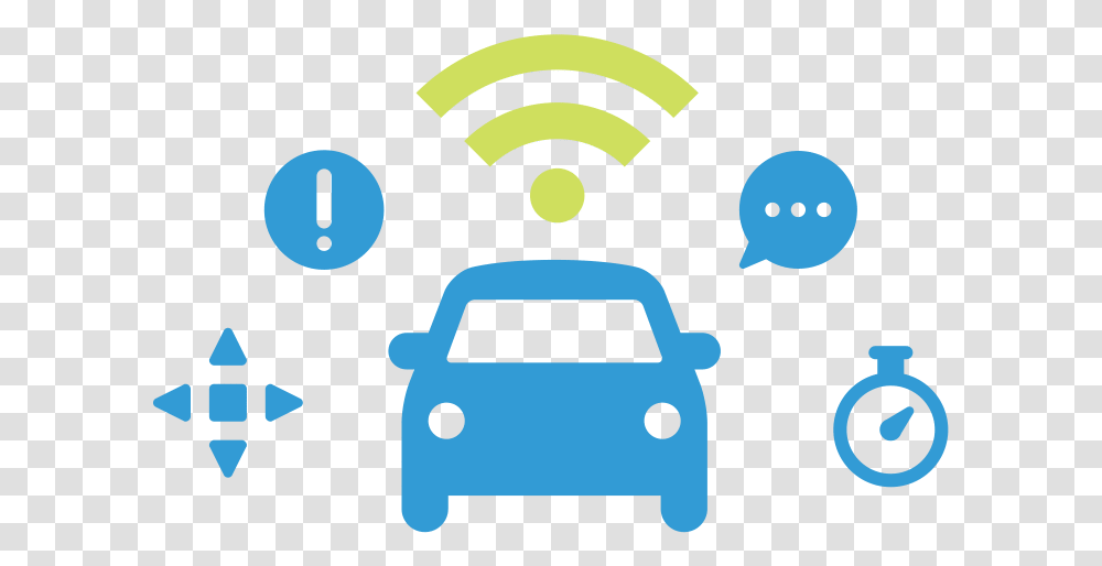 Connected Vehicle Icon, Car, Transportation Transparent Png
