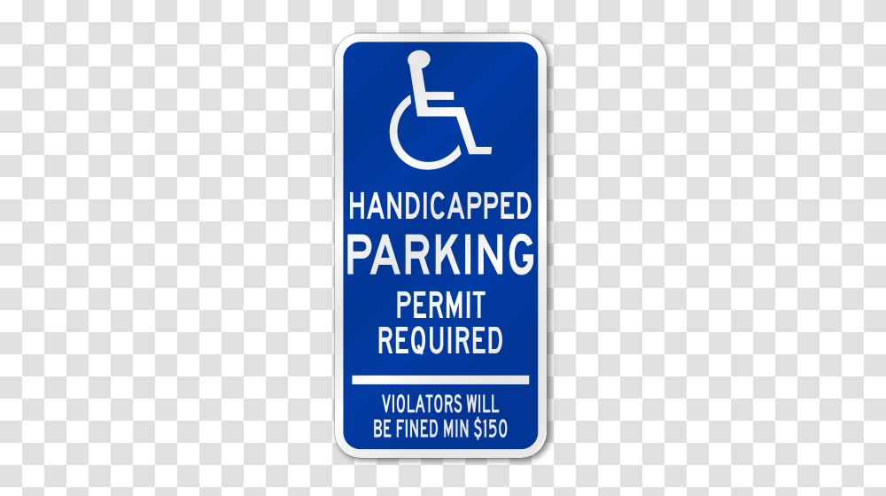 Connecticut Handicap Sign, Road Sign Transparent Png