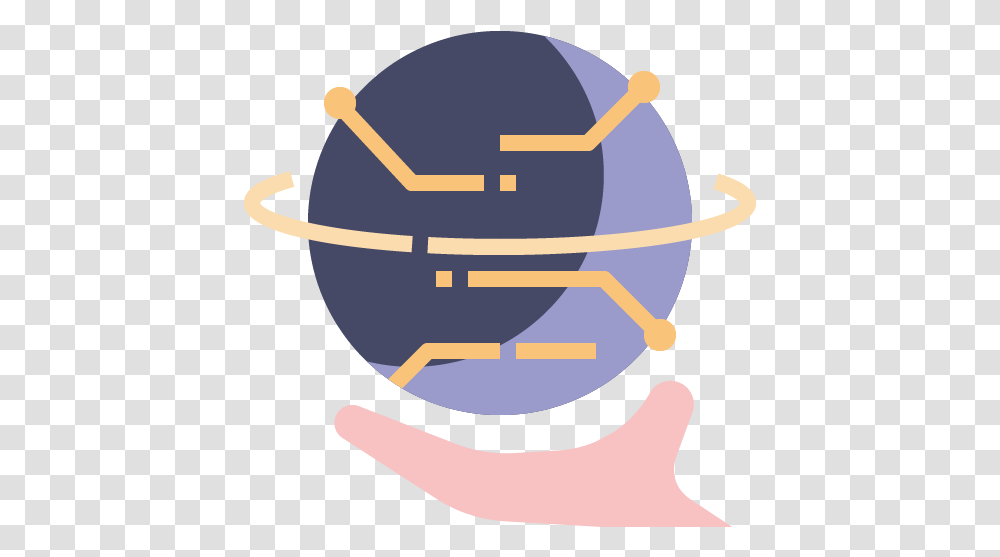 Connection Ar Virtual World Hand Icon Nivea Baby, Astronomy, Outer Space, Universe, Planet Transparent Png
