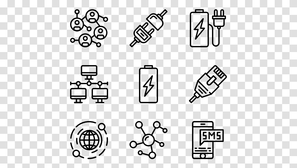 Connections Line Art, Gray, World Of Warcraft Transparent Png