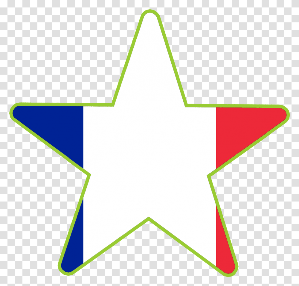 Connections Star Languages French Flag Circle, Star Symbol, Axe, Tool Transparent Png