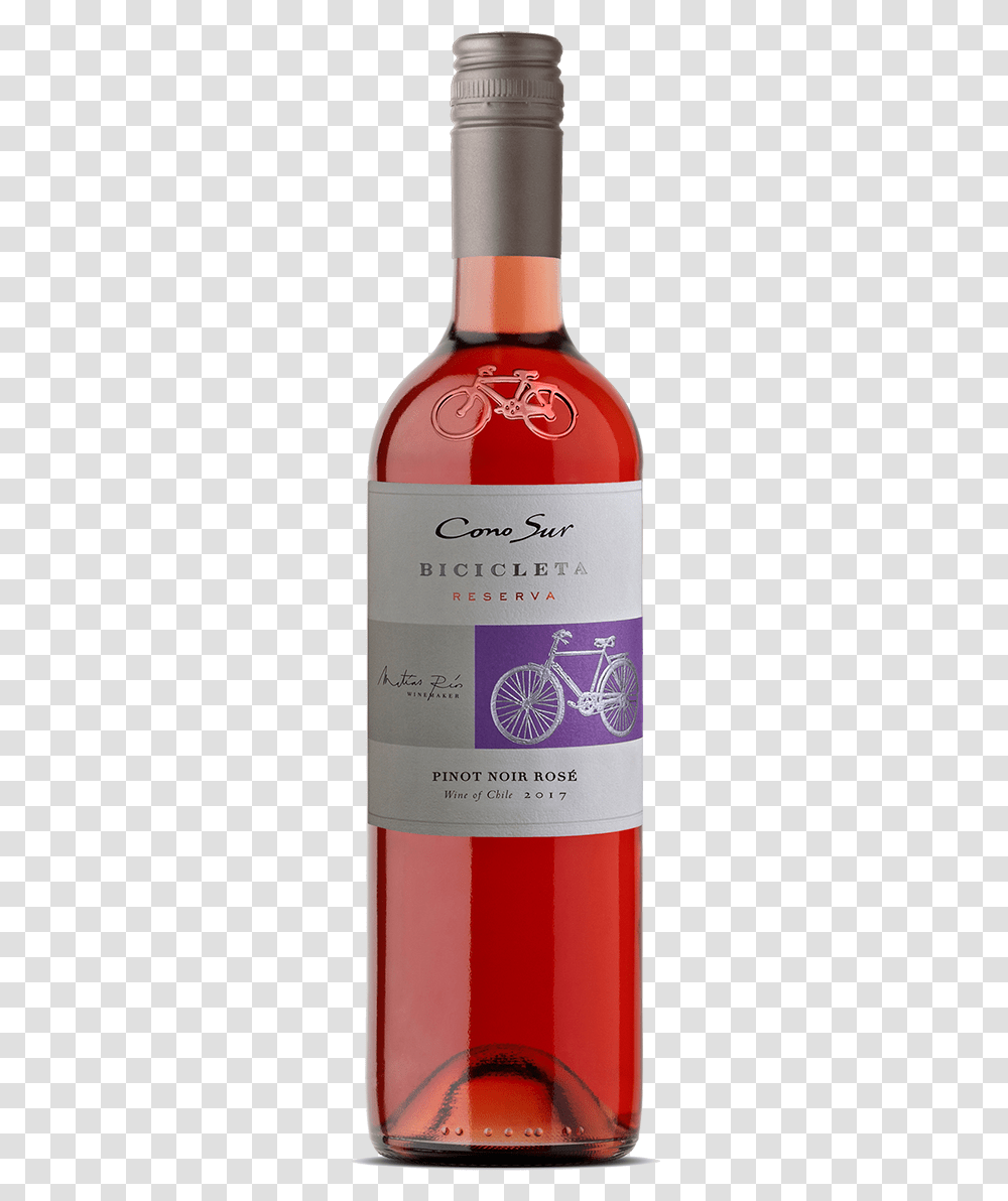 Cono Sur Bicicleta Pinot Noir Rose, Alcohol, Beverage, Bottle, Wine Transparent Png