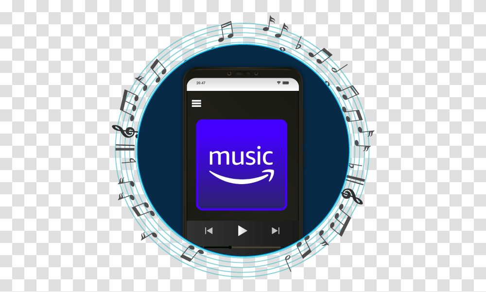 Conoce Amazon Music Tigo Mvil - Colombia Parco San Giuliano, Electronics, Phone, Mobile Phone, Cell Phone Transparent Png