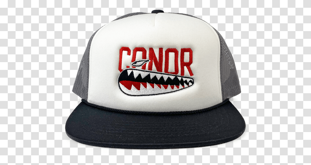 Conor Daly Shark Teeth Foam Trucker For Baseball, Clothing, Apparel, Baseball Cap, Hat Transparent Png