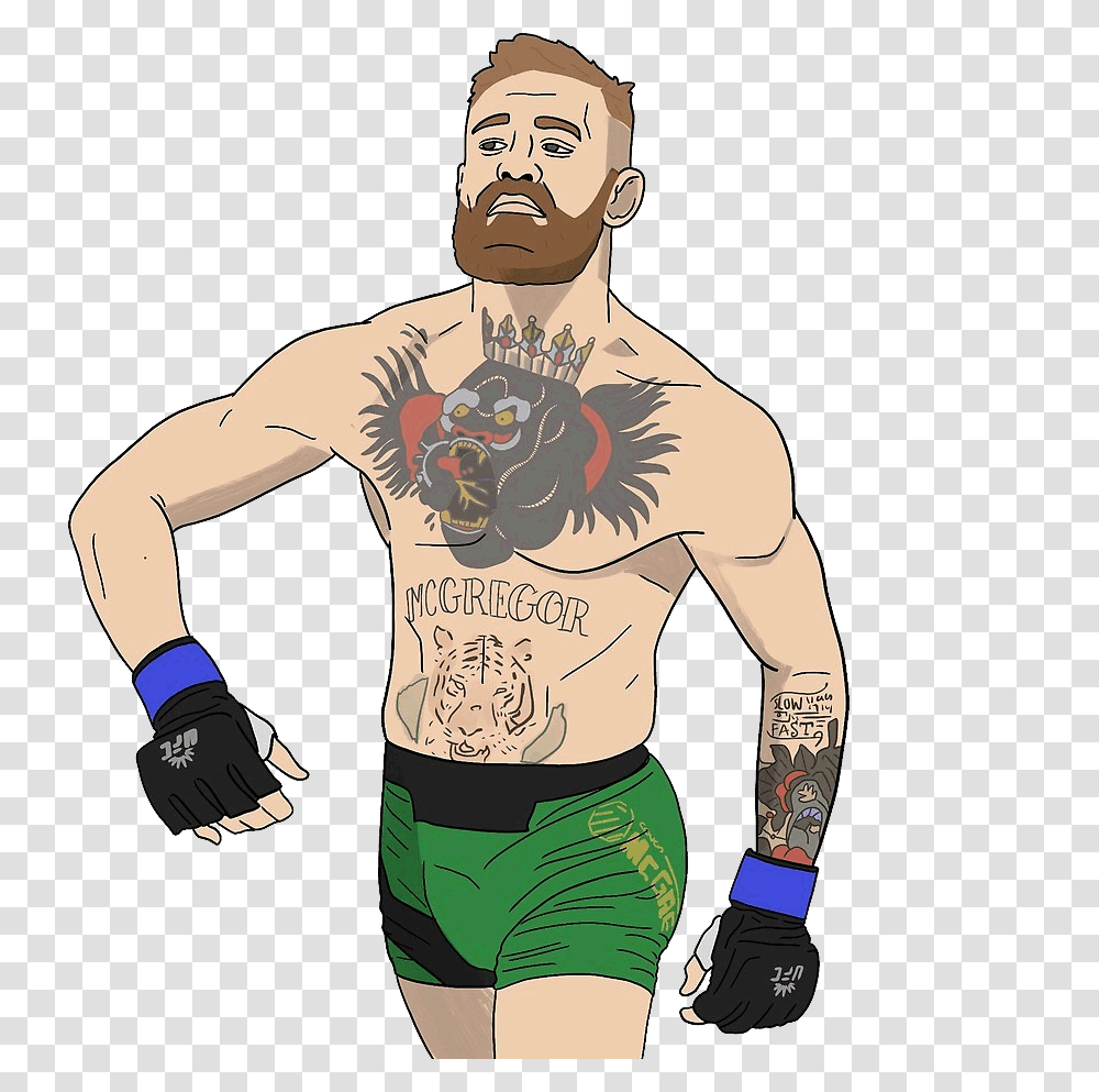 Conor Mcgregor, Celebrity, Skin, Person, Human Transparent Png