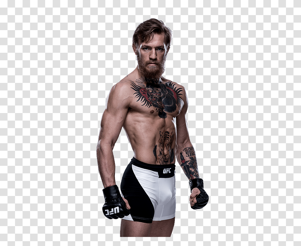 Conor Mcgregor, Celebrity, Skin, Tattoo, Person Transparent Png