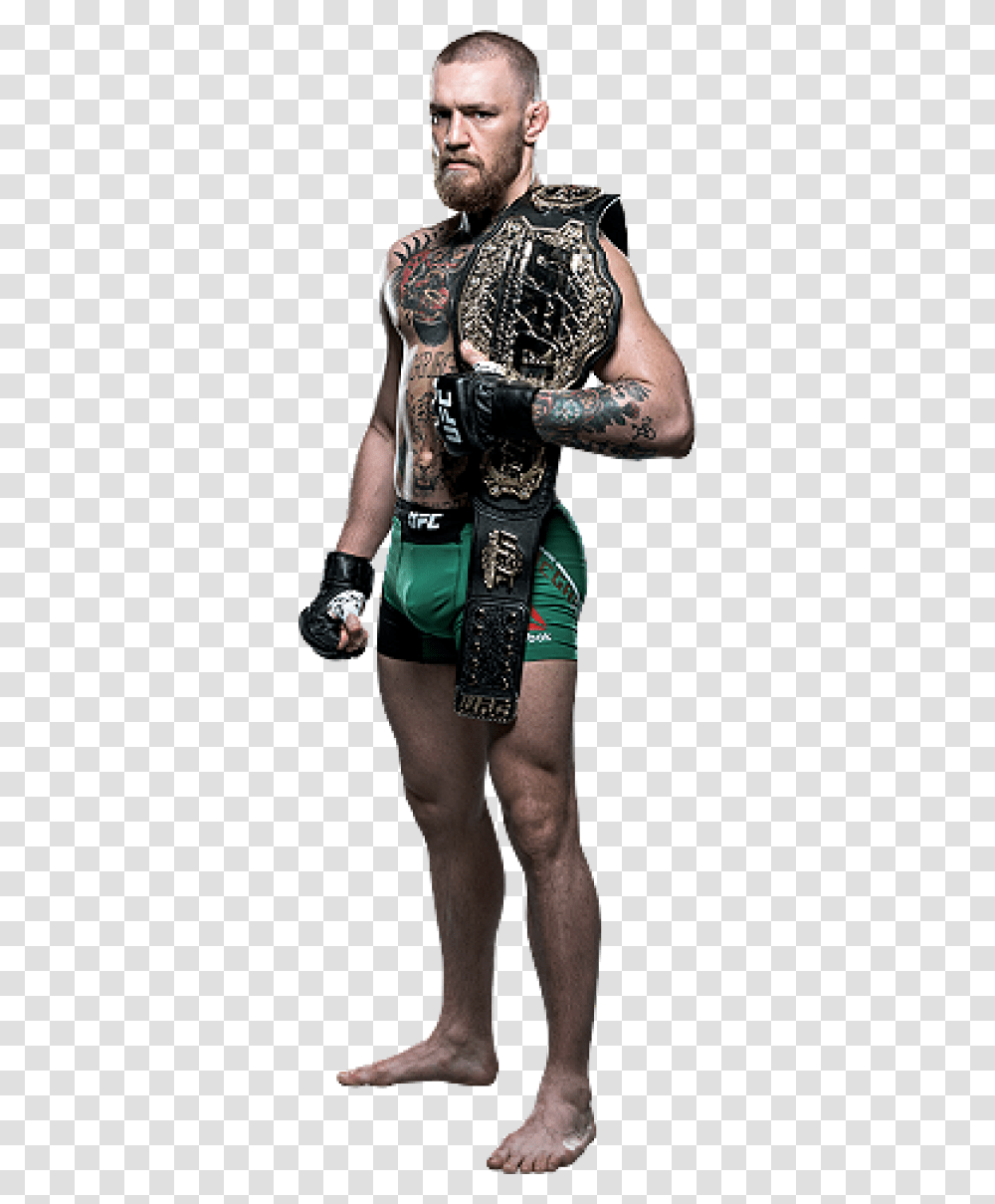 Conor Mcgregor Clear Background, Skin, Person, Tattoo, Costume Transparent Png