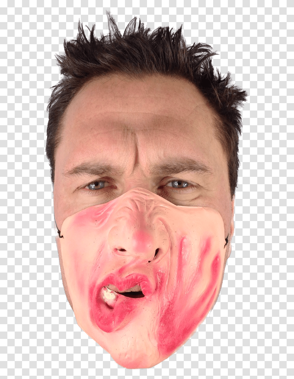 Conor Mcgregor Face Slapped Face, Person, Head, Mouth, Portrait Transparent Png