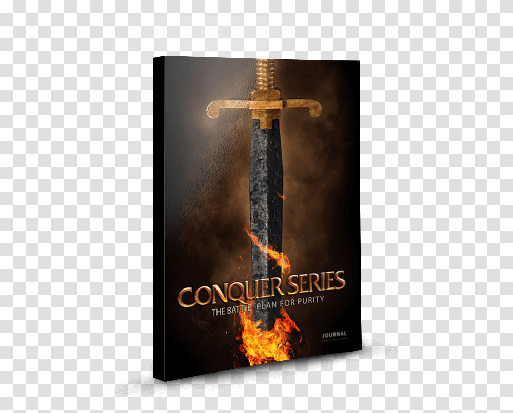 Conquer Series Journal, Cross, Fire, Weapon Transparent Png