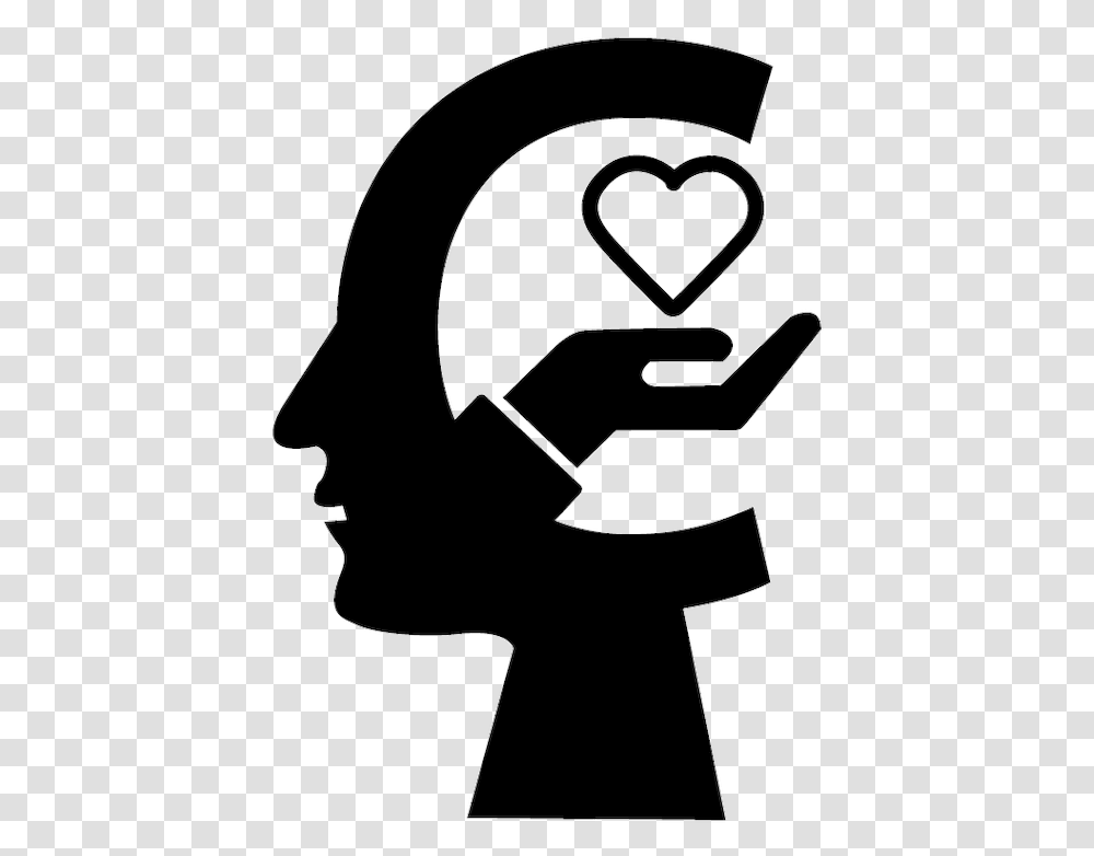 Conscience Skill Computer Blockchain Icons Free Heart In Hand, Stencil, Grenade, Security Transparent Png