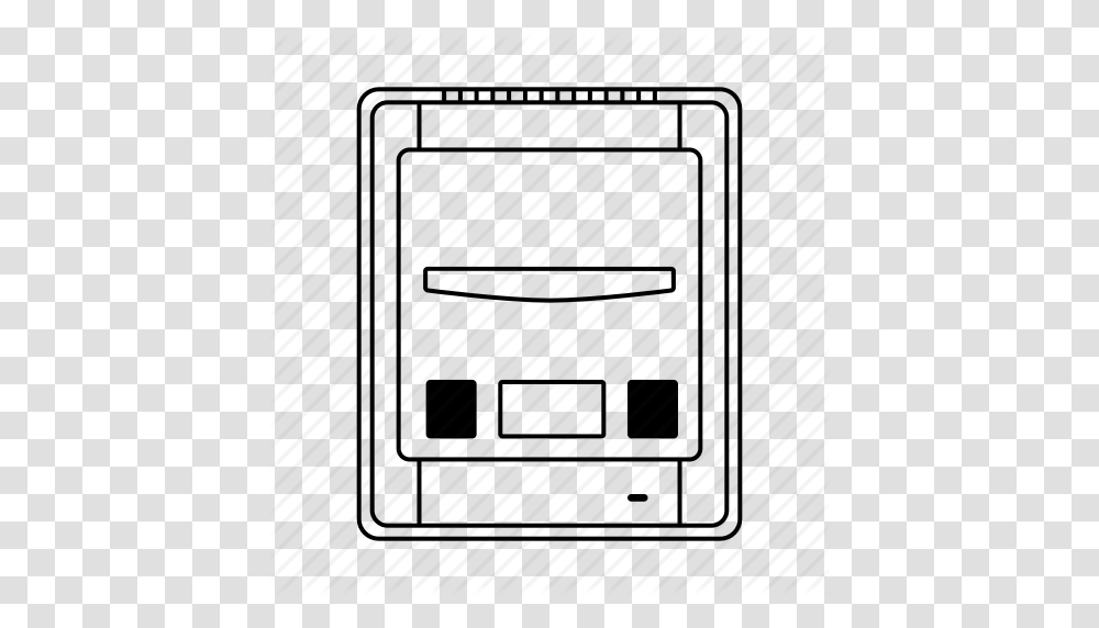 Console Game Gamer Snes Videogame Icon, Rug, Building, Plan, Plot Transparent Png