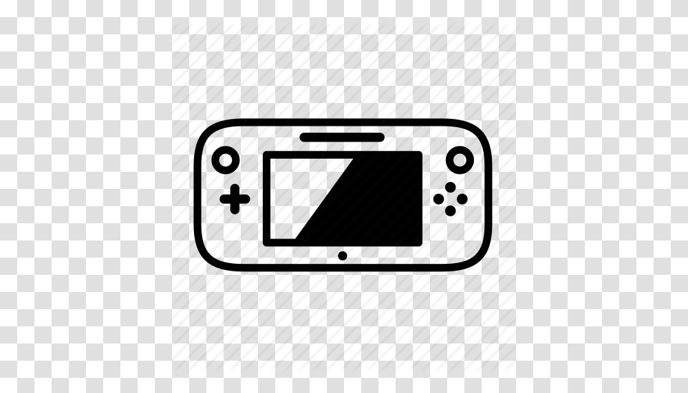 Console Gamepad Nintendo Nintendo Wii U Portable Game Wii U Icon, Number, Electronics Transparent Png