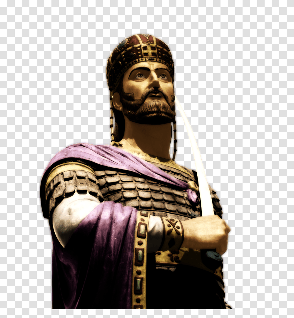 Constantine Xi Palaiologos Color, Helmet, Person, Figurine, Architecture Transparent Png