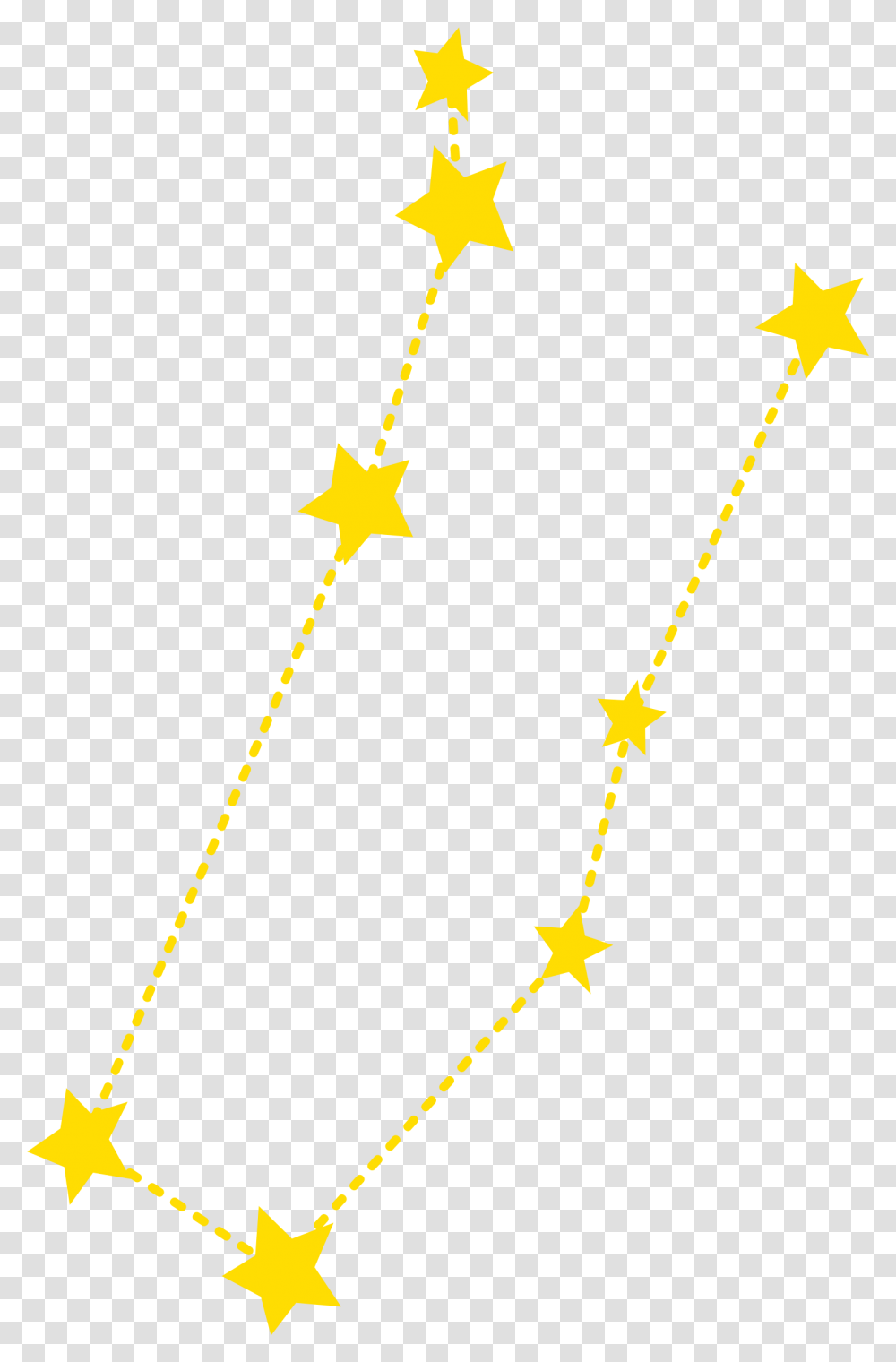 Constellation Of Gemini Vector Gemini Constellation Stars, Spear, Weapon, Weaponry, Trident Transparent Png