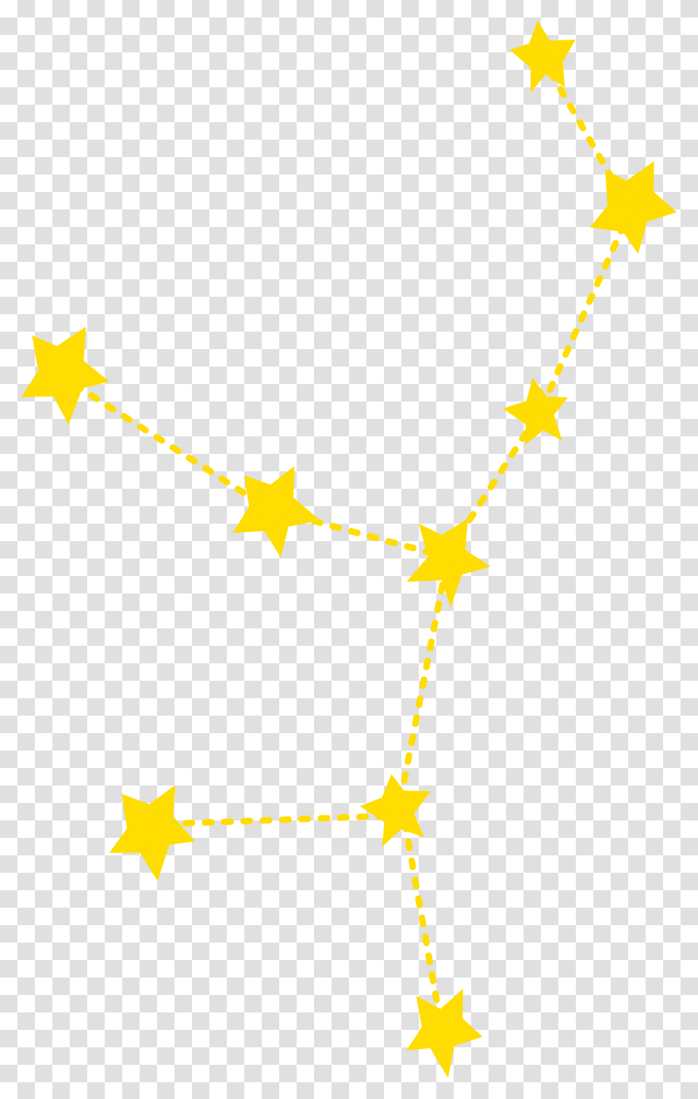 Constellation Of Virgo Background Constellation Clipart, Spear, Weapon, Weaponry Transparent Png