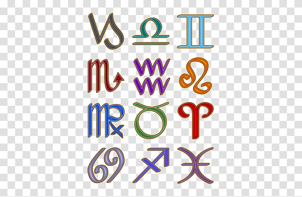 Constellations Of The Zodiac, Alphabet, Number Transparent Png