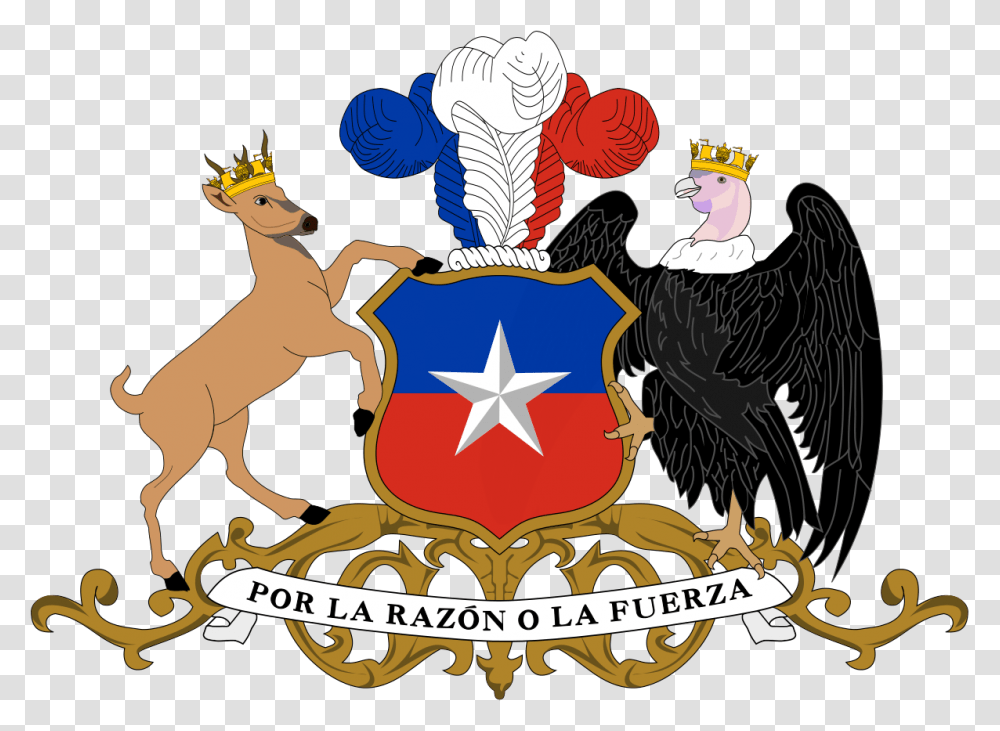 Constitution Of Chile Chile Coat Of Arms, Star Symbol, Poster, Advertisement Transparent Png