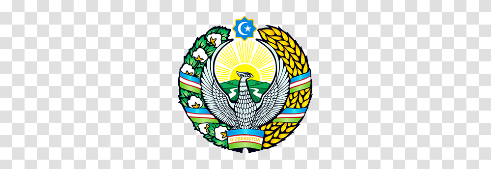 Constitution Of The Republic Of Uzbekistan, Emblem, Logo, Trademark Transparent Png