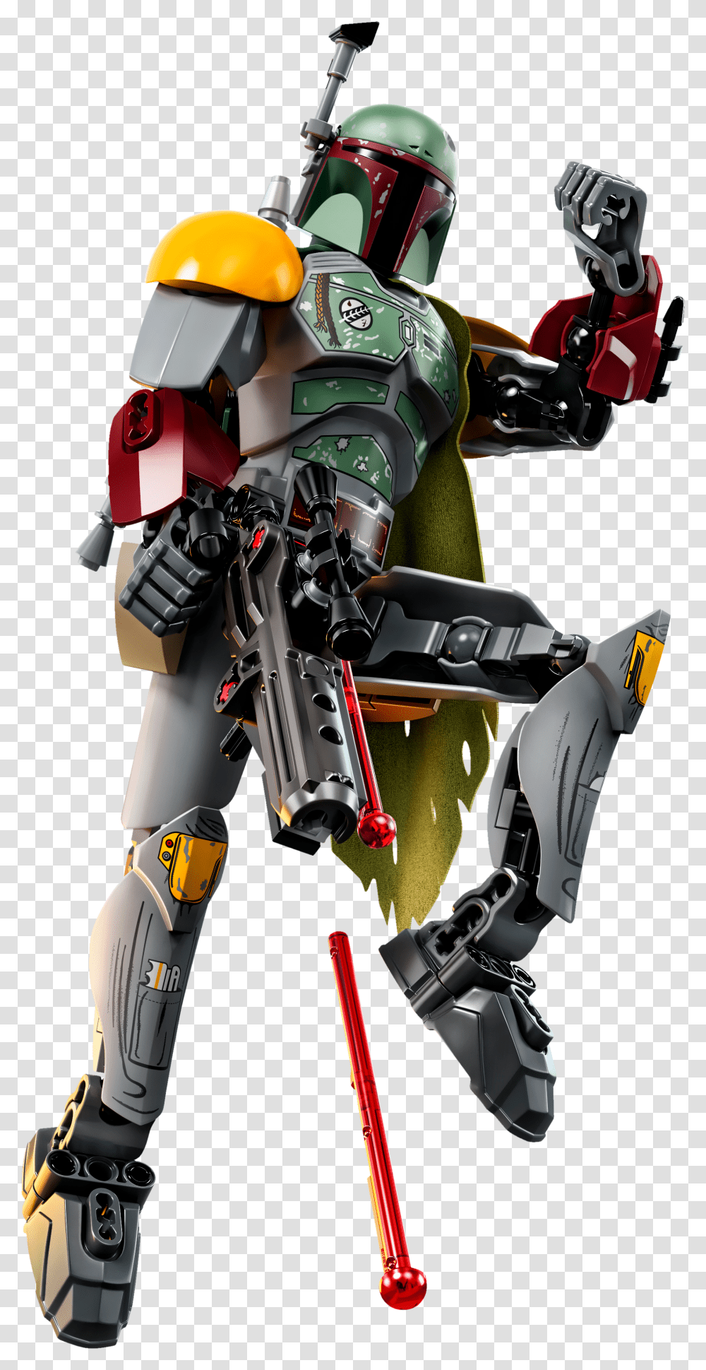 Constraction Star Wars Boba Fett Lego, Toy, Robot, Costume, Armor Transparent Png