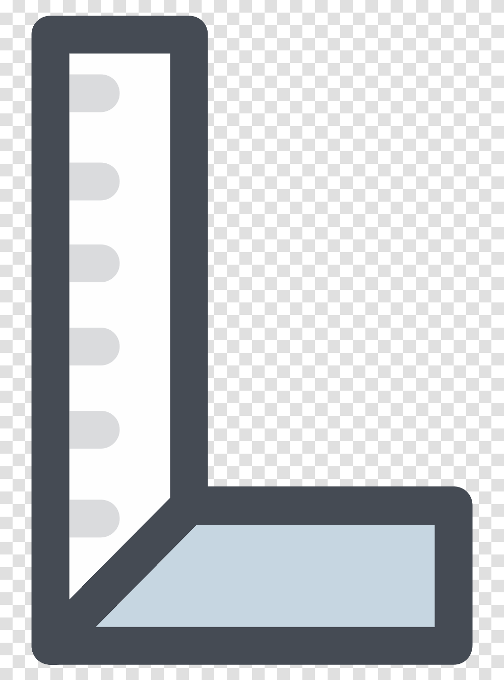 Construction Carpenter Ruler Icon, Monitor, Screen, Electronics, Display Transparent Png