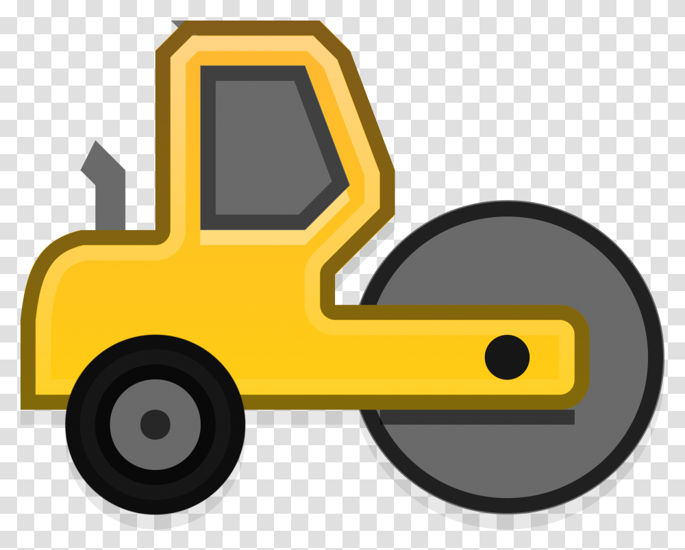 Construction Clip Art Image Free, Vehicle, Transportation, Wheel, Machine Transparent Png