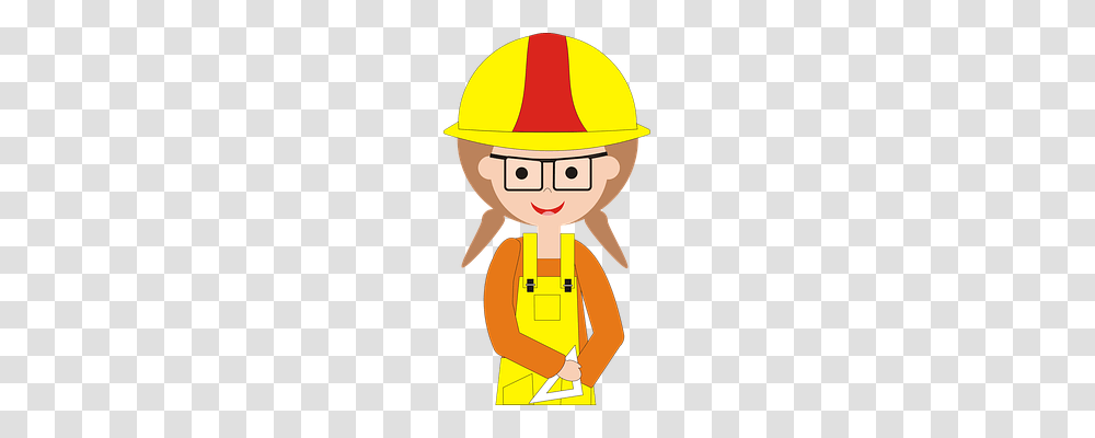 Construction Company Person, Fireman, Helmet Transparent Png