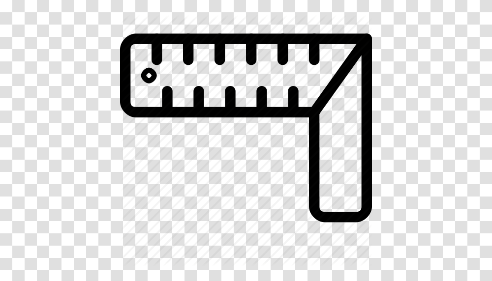 Construction Corner Measure Ruler Square Tool Tools Icon Transparent Png