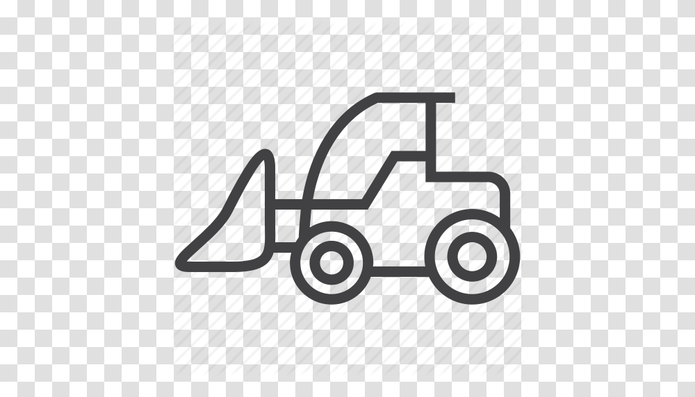 Construction Digger Excavator Icon, Tool, Lawn Mower, Vehicle, Transportation Transparent Png