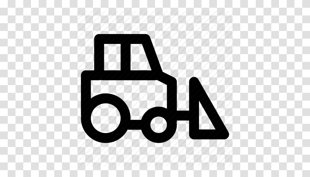 Construction Heavy Equipment Loader Icon, Piano, Vehicle, Transportation, Tractor Transparent Png