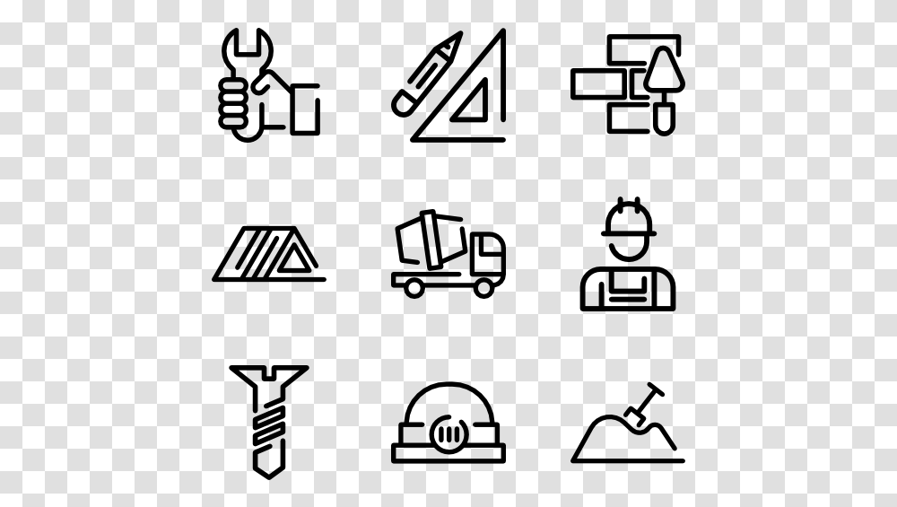 Construction Line Icon, Gray, World Of Warcraft Transparent Png