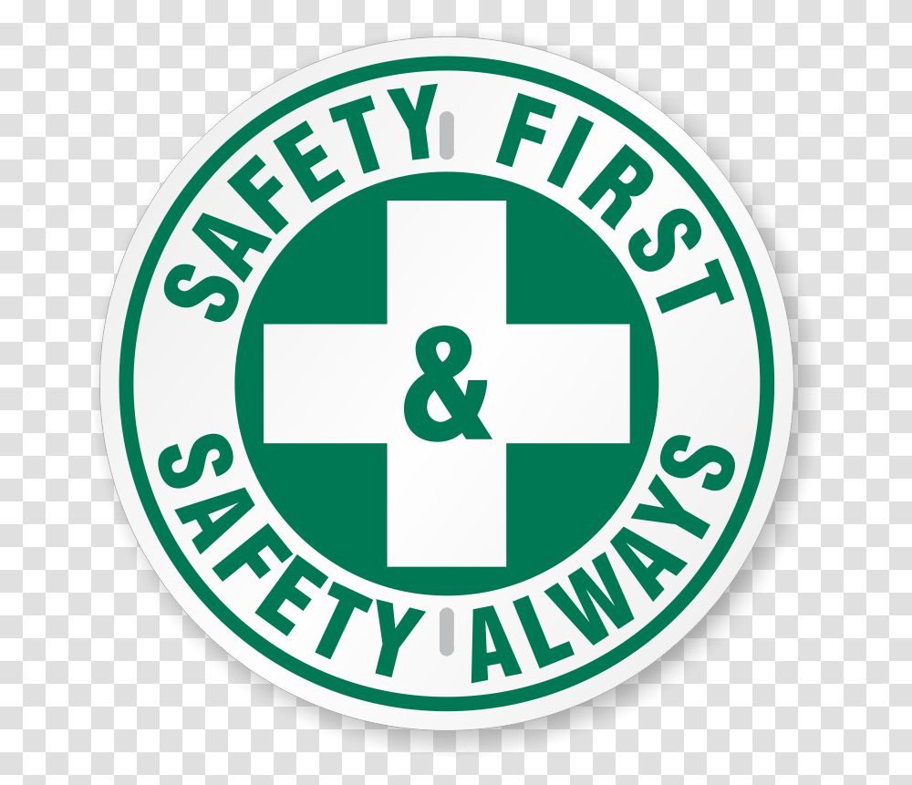 Construction Safety Logo Construction Safety First Signages, Symbol, Trademark, First Aid, Label Transparent Png