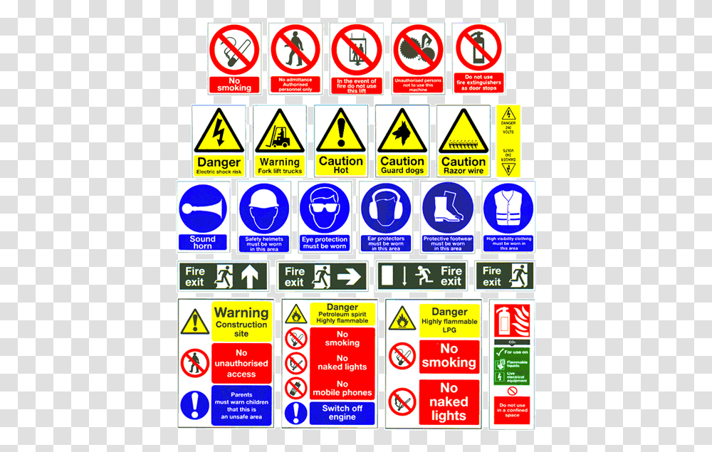Construction Safety Signs Safety Signs In Construction, Road Sign, Scoreboard, Stopsign Transparent Png