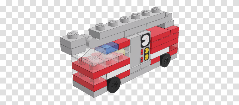 Construction Set Toy, Vehicle, Transportation, Truck, Fire Truck Transparent Png