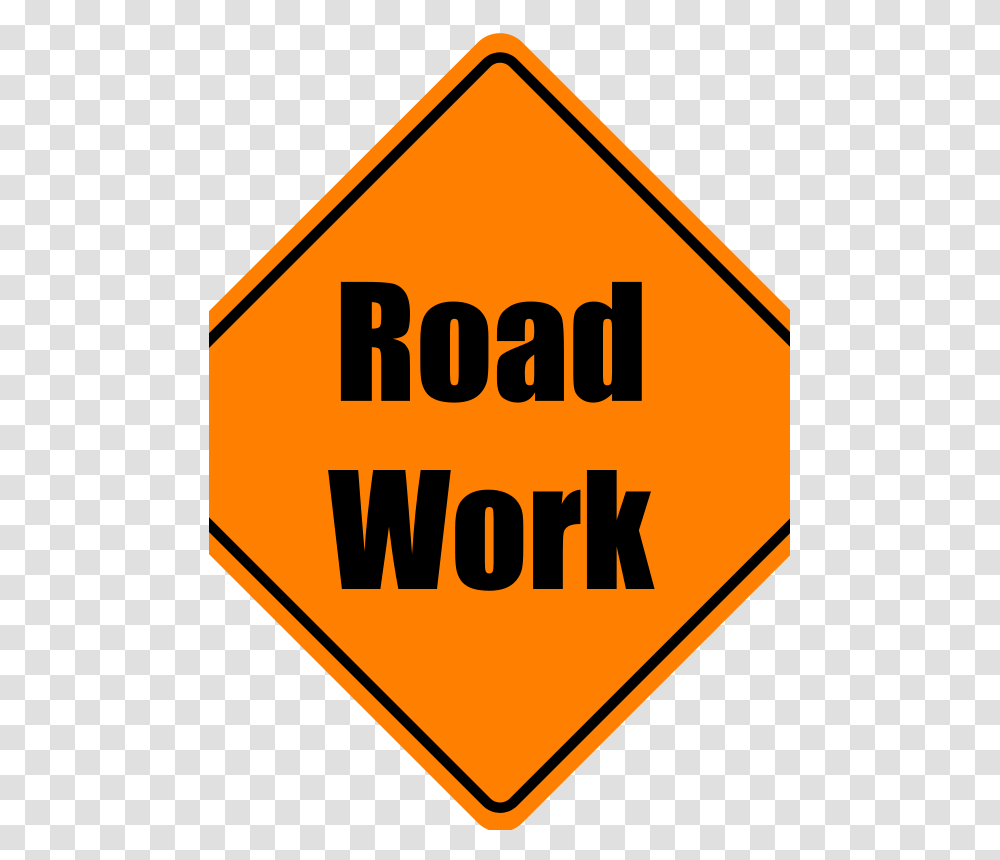 Construction Sign Simple, Tool, Road Sign, Stopsign Transparent Png