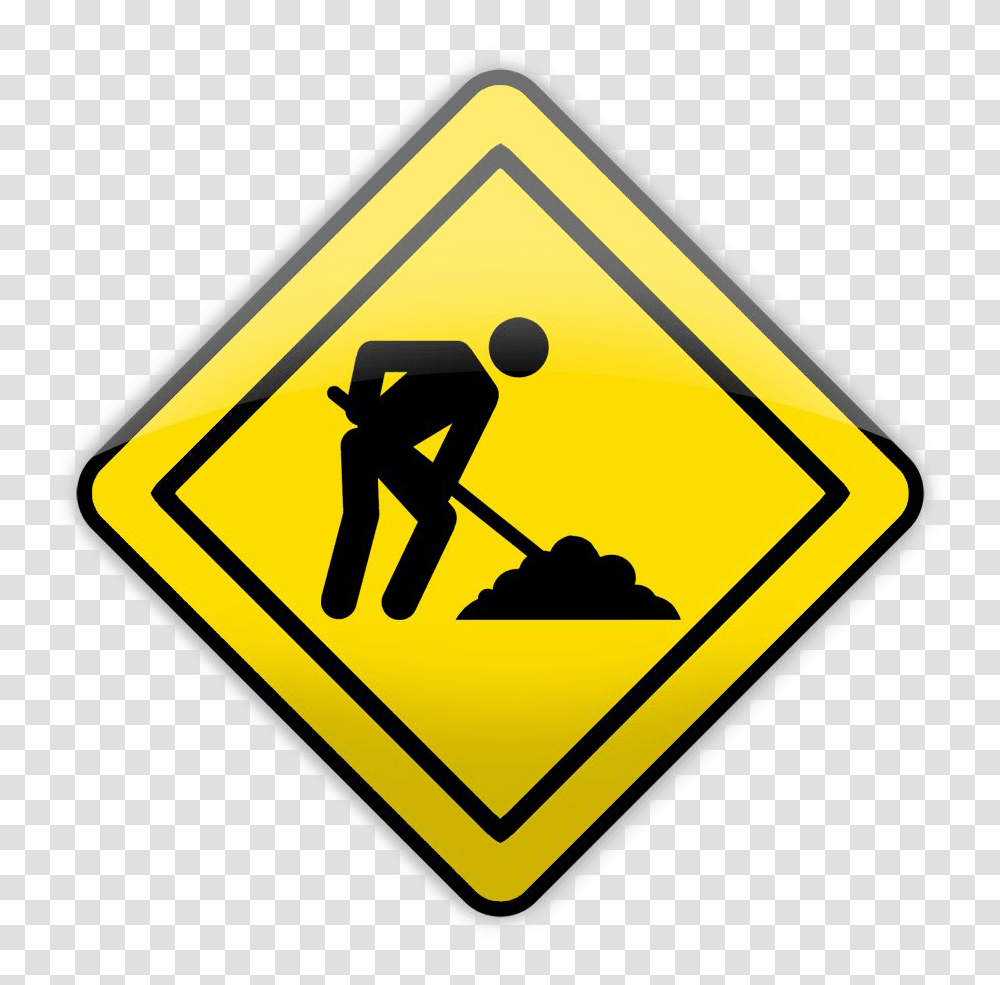 Construction Sign Under Construction, Road Sign, Hardhat, Helmet Transparent Png