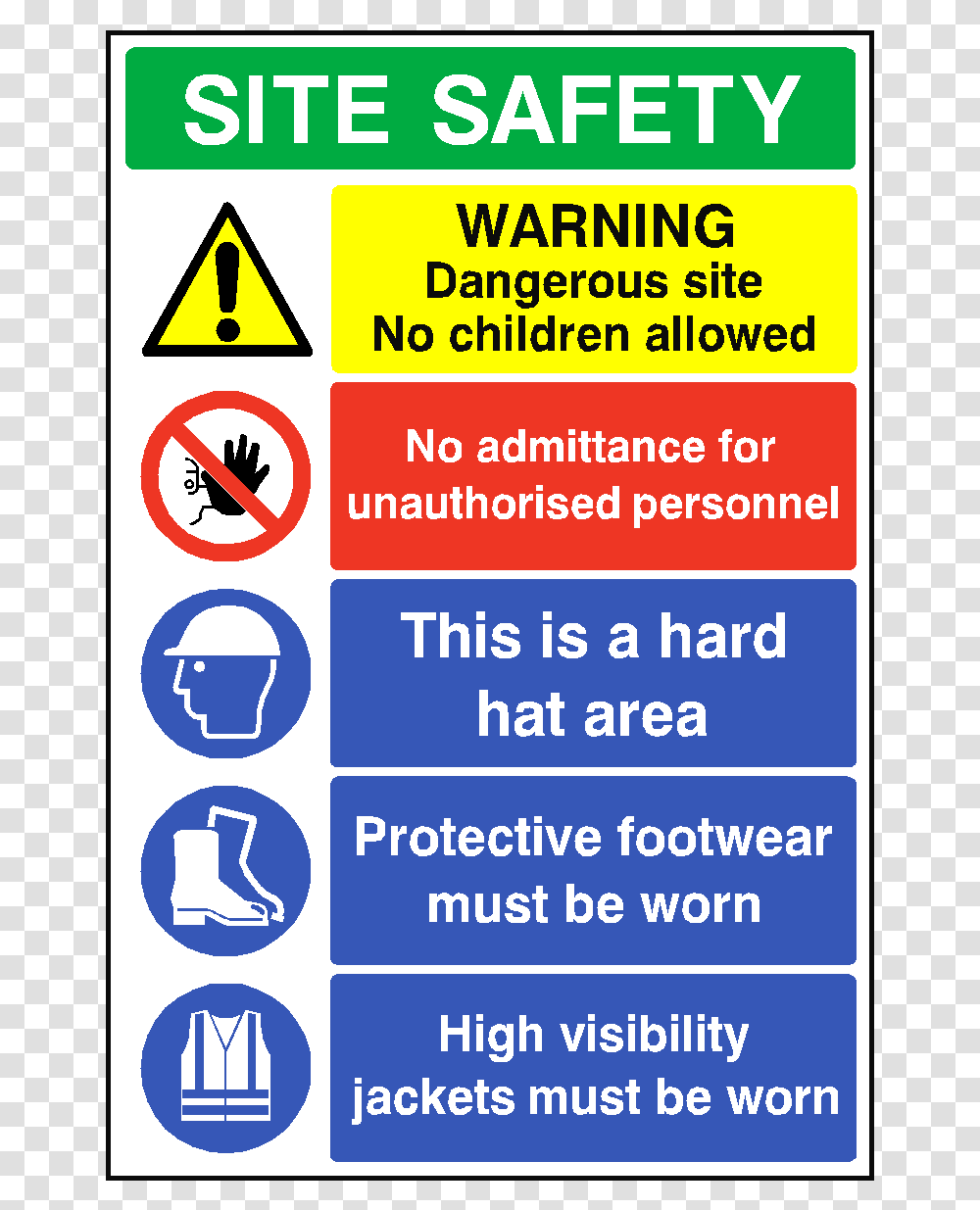Construction Site Safety Sign Construction Site Entrance Signs, Advertisement, Poster, Flyer, Paper Transparent Png