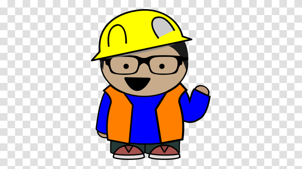 Construction Smart Guy, Helmet, Apparel, Person Transparent Png