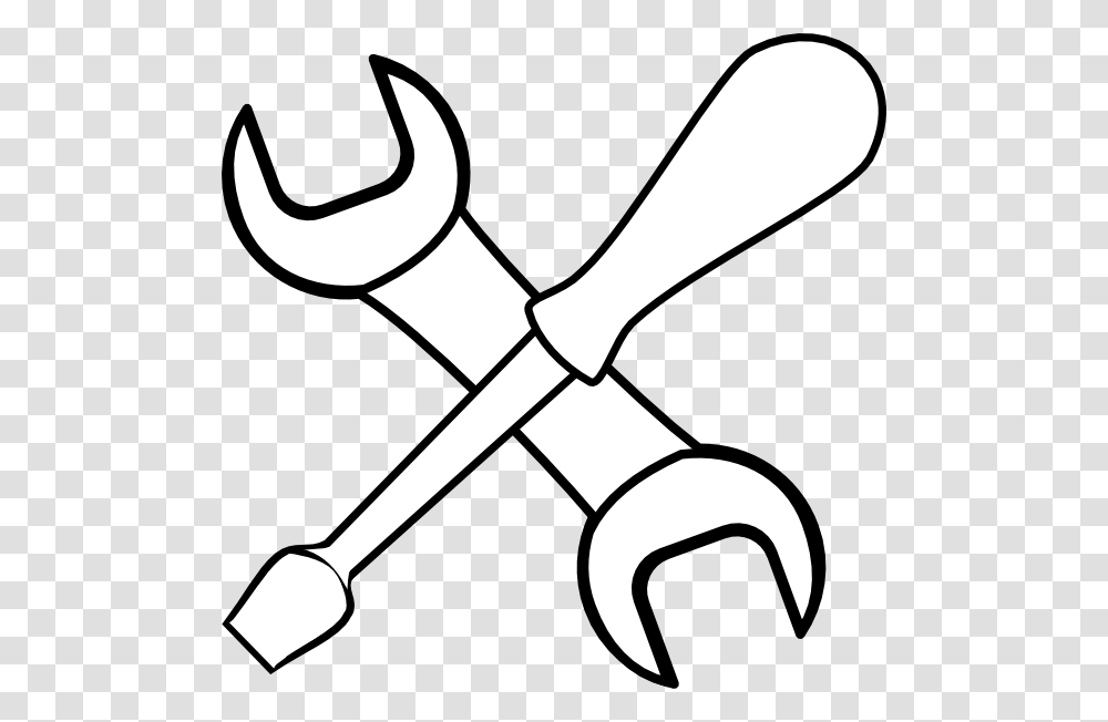 Construction Tools Clipart Black And White Clip Art Construction Tools, Stencil, Hook Transparent Png