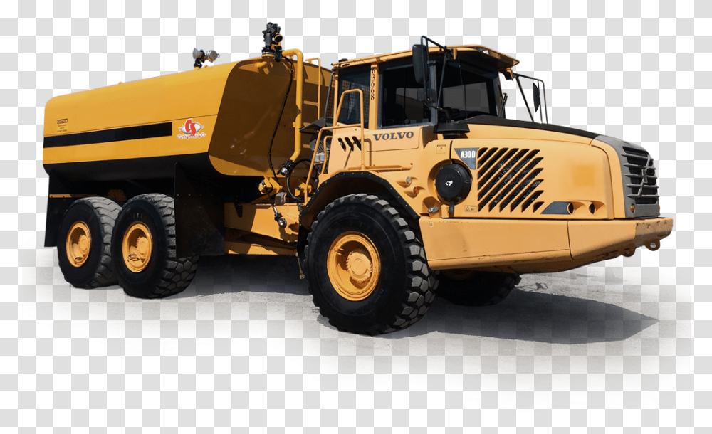 Construction Water Truck, Vehicle, Transportation, Wheel, Machine Transparent Png