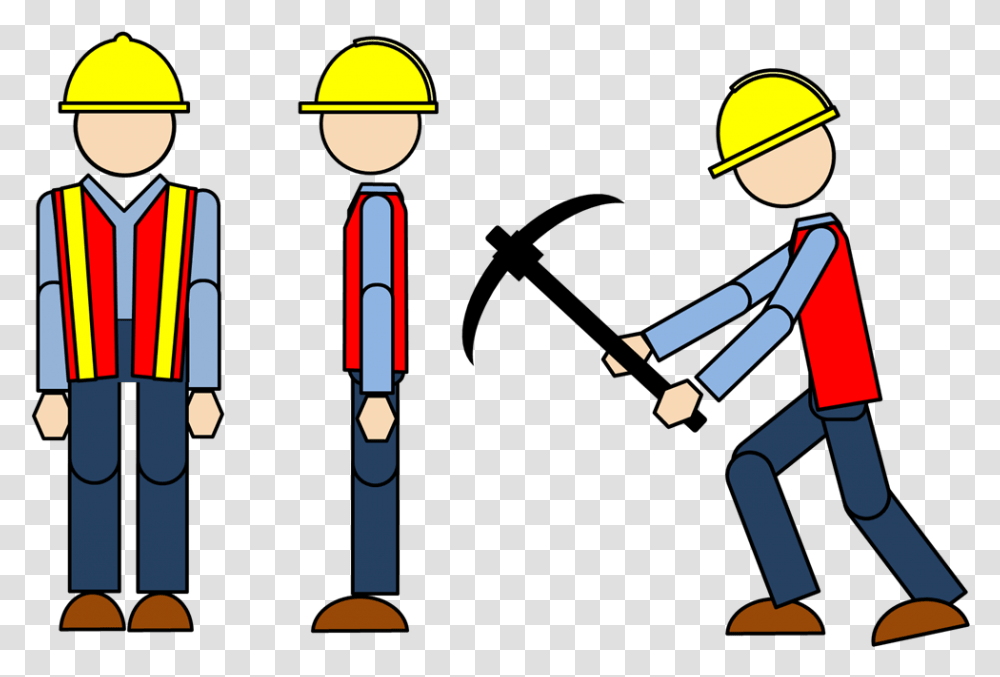 Construction Worker Clipart Free, Apparel, Cricket, Video Gaming Transparent Png