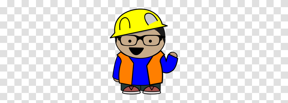 Construction Worker Clipart Free, Fireman, Helmet, Apparel Transparent Png