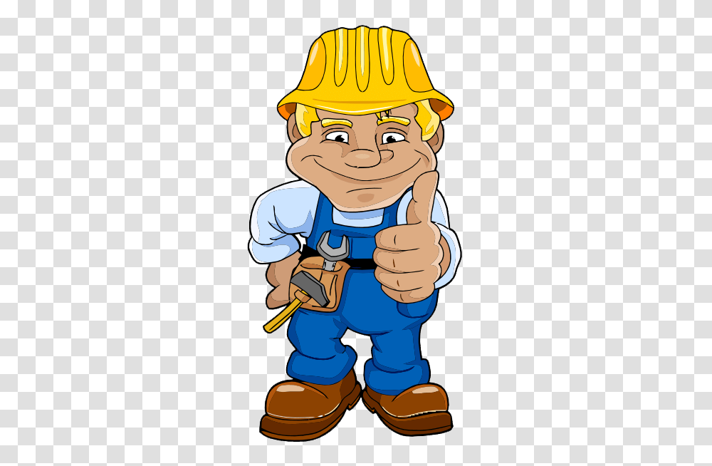 Construction Worker Clipart Look, Thumbs Up, Finger, Outdoors, Cleaning Transparent Png