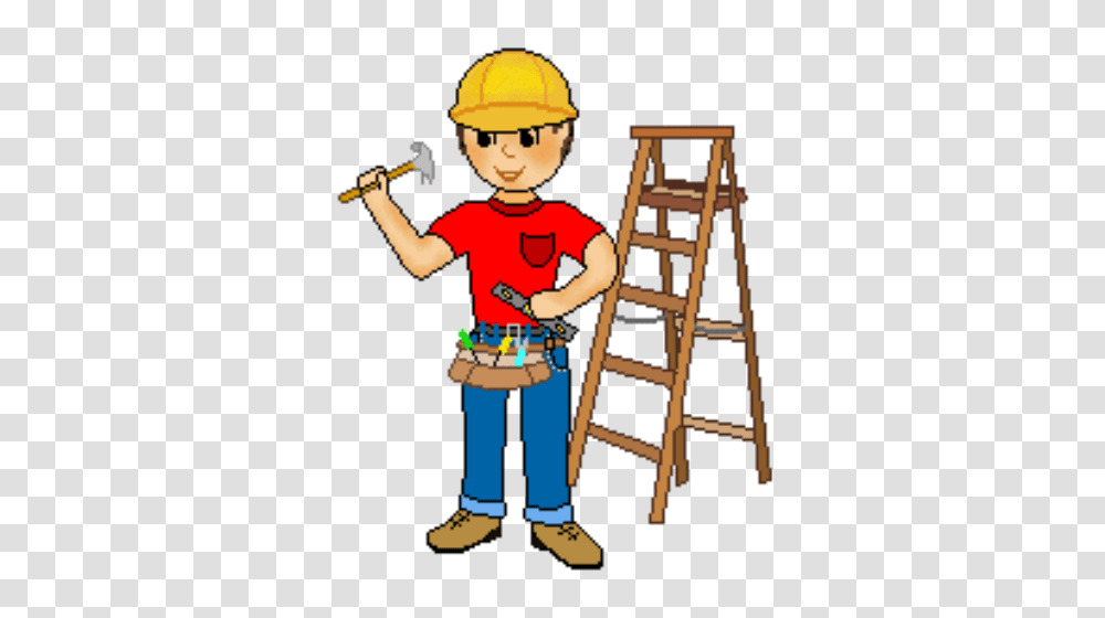 Construction Worker Clipart, Person, Helmet, Sport Transparent Png