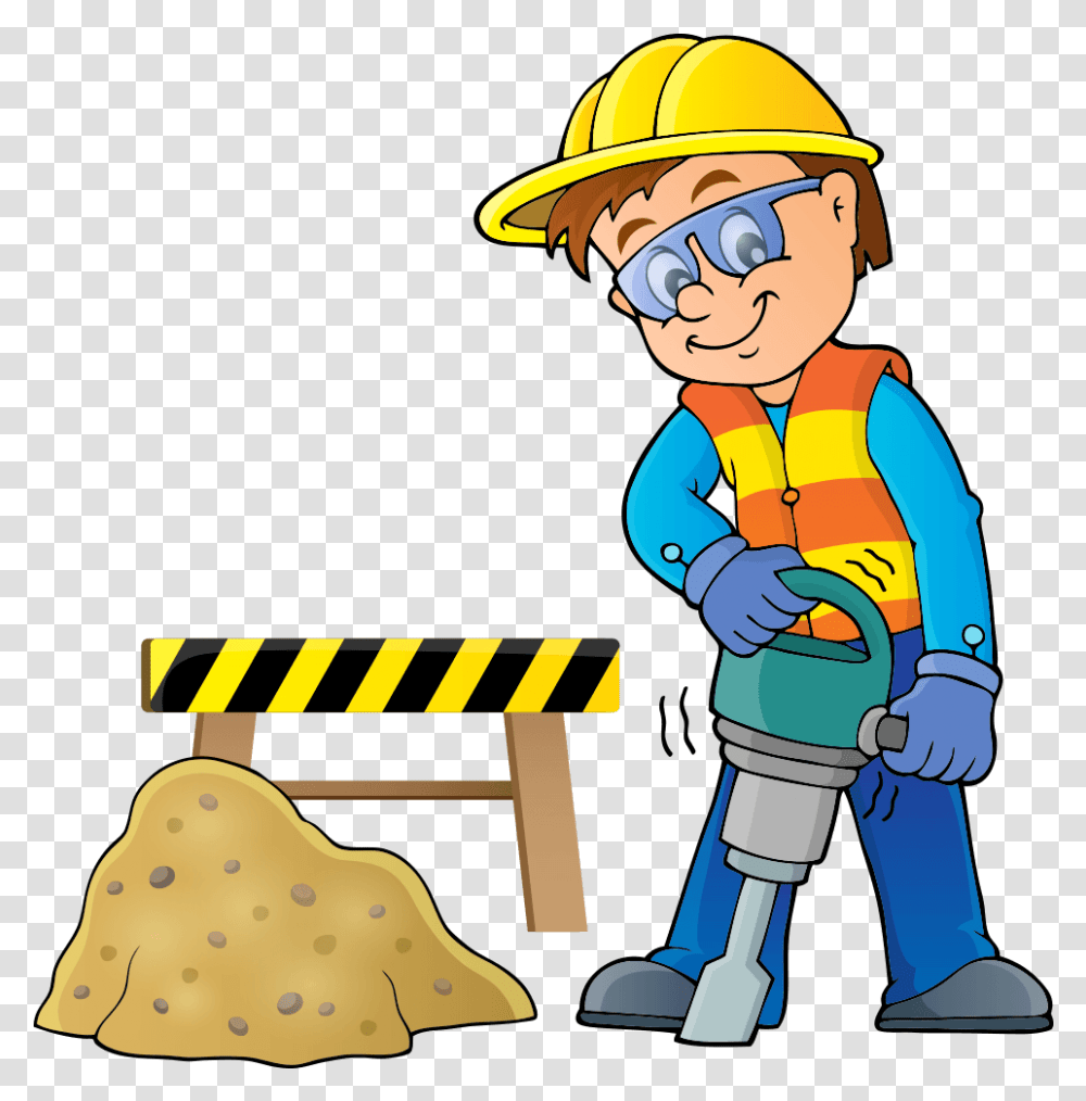 Construction Worker Clipart, Person, Human, Fireman, Helmet Transparent Png