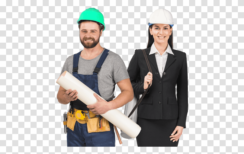 Construction Worker, Apparel, Person, Helmet Transparent Png