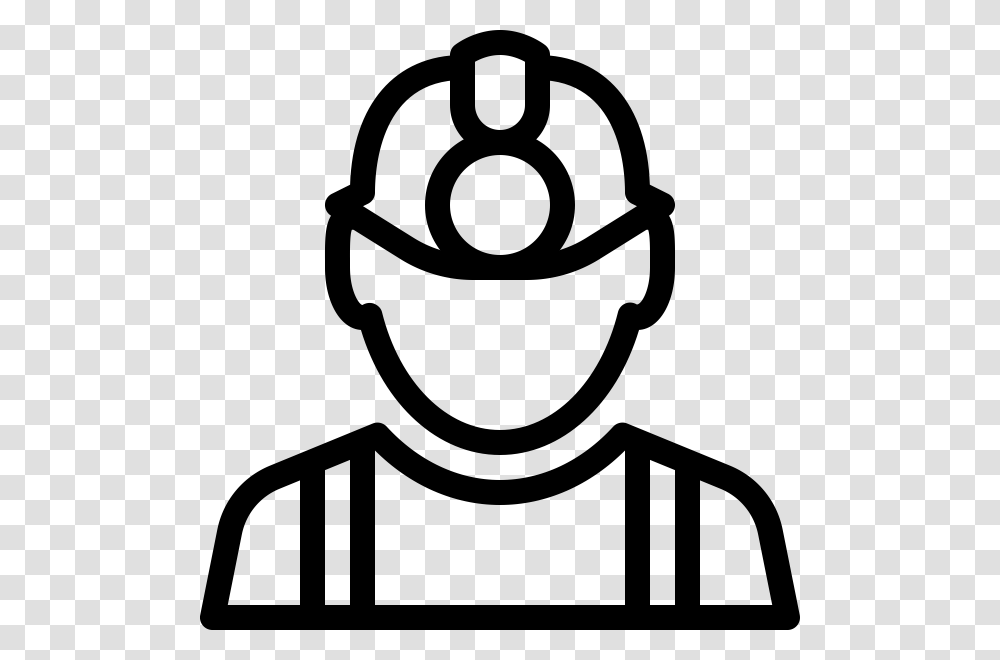 Construction Worker Icon Construction Worker Line Icons, Gray, World Of Warcraft Transparent Png